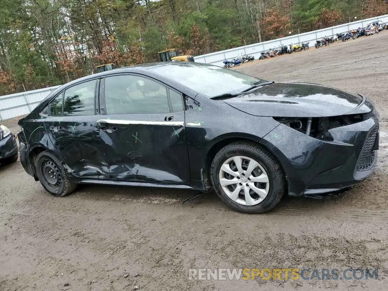 4 fotografías del automóvil dañado JTDEPRAE5LJ090986 TOYOTA COROLLA 2020