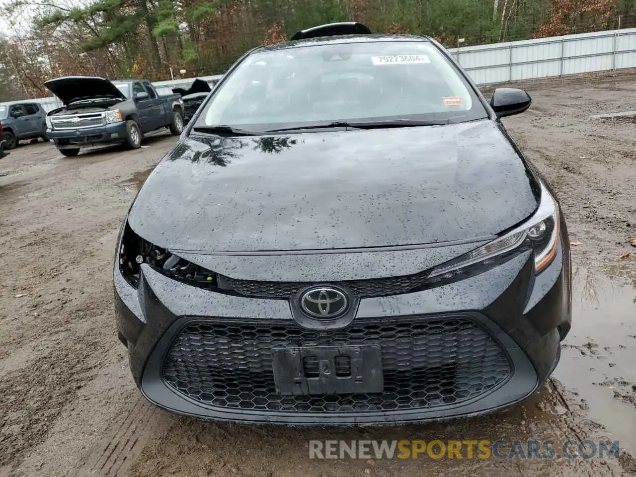 5 fotografías del automóvil dañado JTDEPRAE5LJ090986 TOYOTA COROLLA 2020
