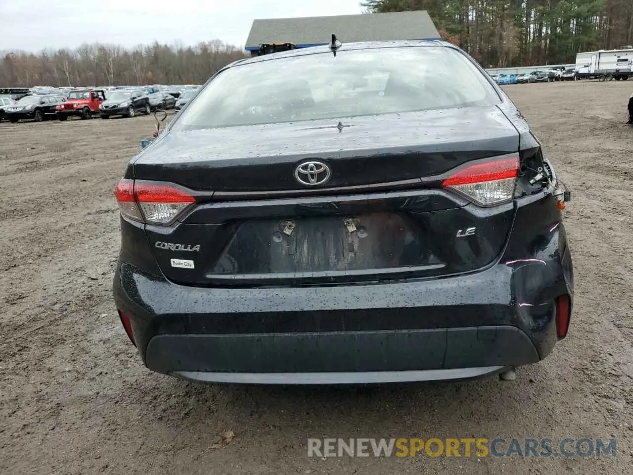 6 fotografías del automóvil dañado JTDEPRAE5LJ090986 TOYOTA COROLLA 2020