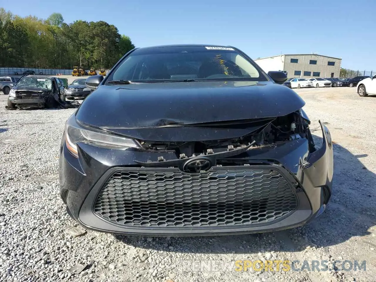 5 fotografías del automóvil dañado JTDEPRAE5LJ093760 TOYOTA COROLLA 2020