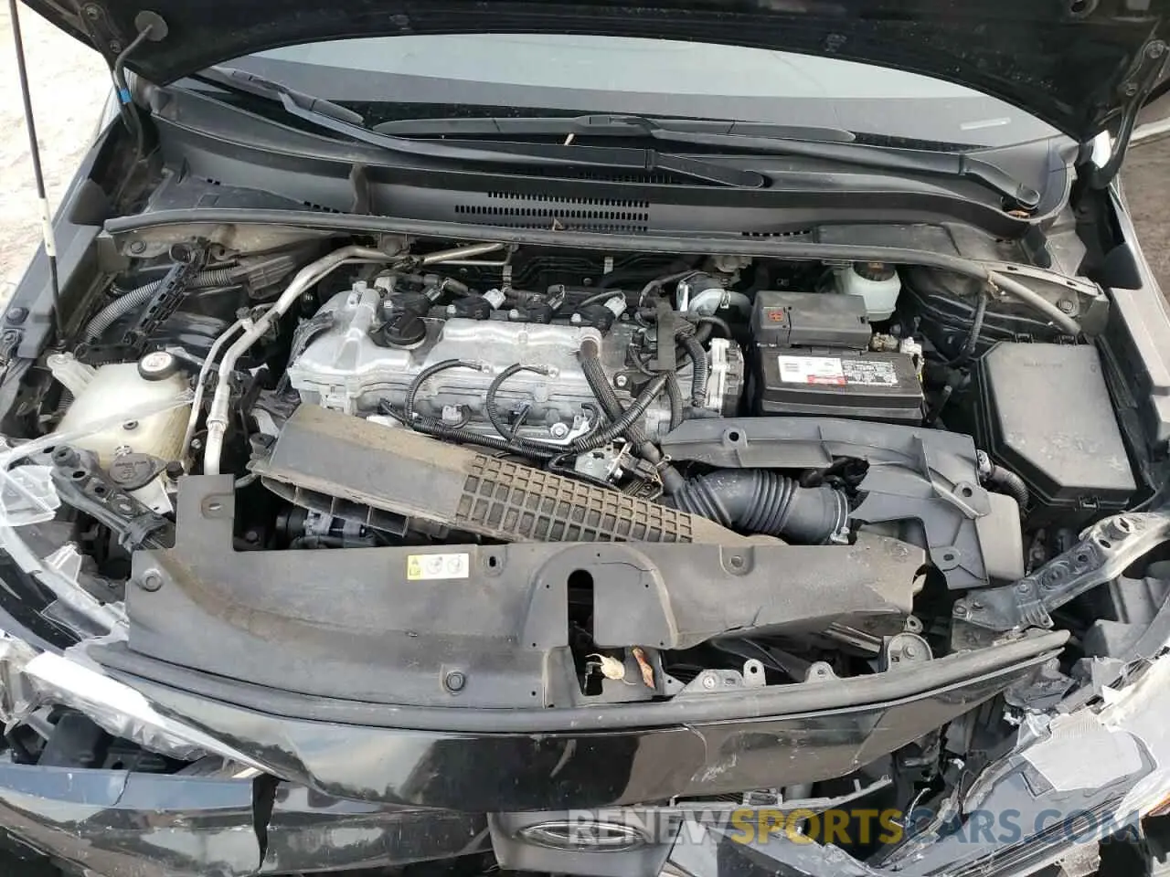 11 fotografías del automóvil dañado JTDEPRAE5LJ095752 TOYOTA COROLLA 2020