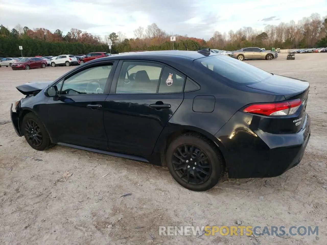 2 fotografías del automóvil dañado JTDEPRAE5LJ095752 TOYOTA COROLLA 2020