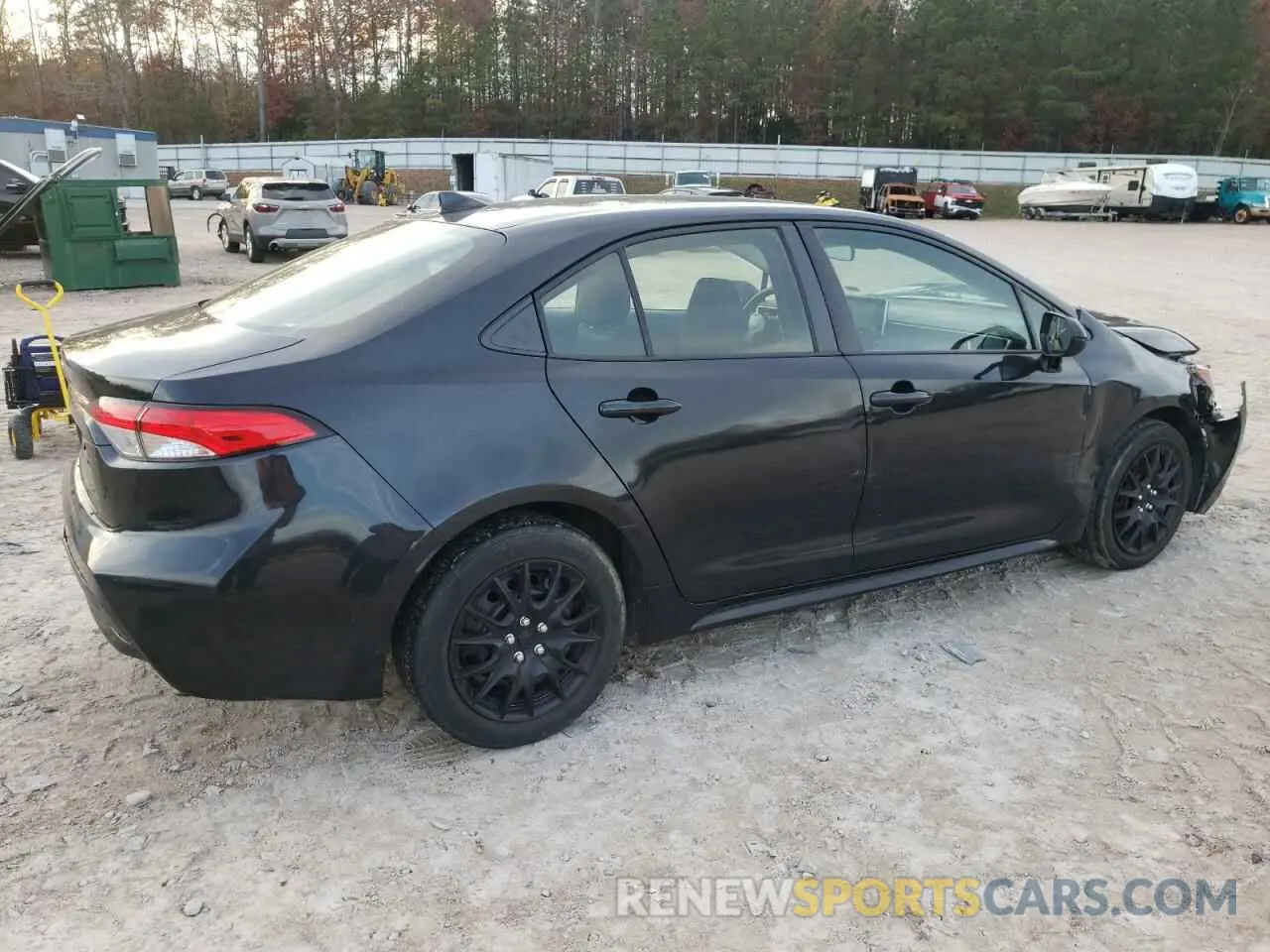 3 fotografías del automóvil dañado JTDEPRAE5LJ095752 TOYOTA COROLLA 2020