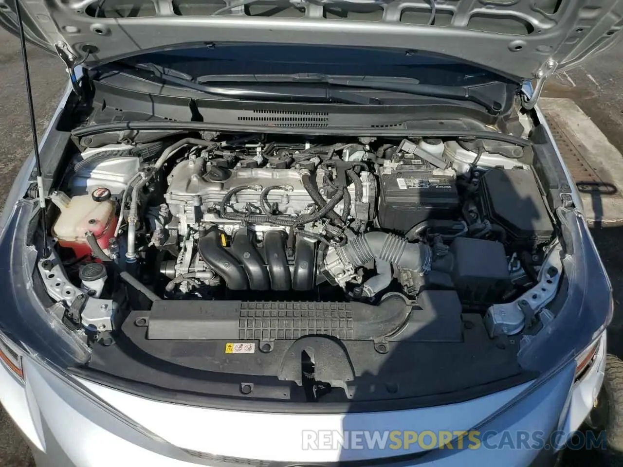 13 fotografías del automóvil dañado JTDEPRAE5LJ098182 TOYOTA COROLLA 2020