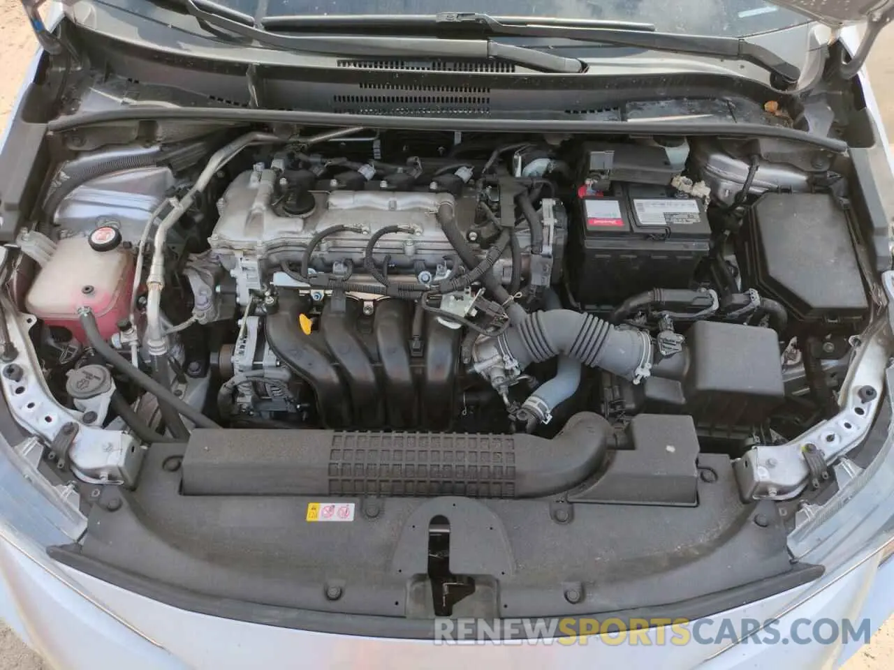 11 fotografías del automóvil dañado JTDEPRAE5LJ101839 TOYOTA COROLLA 2020