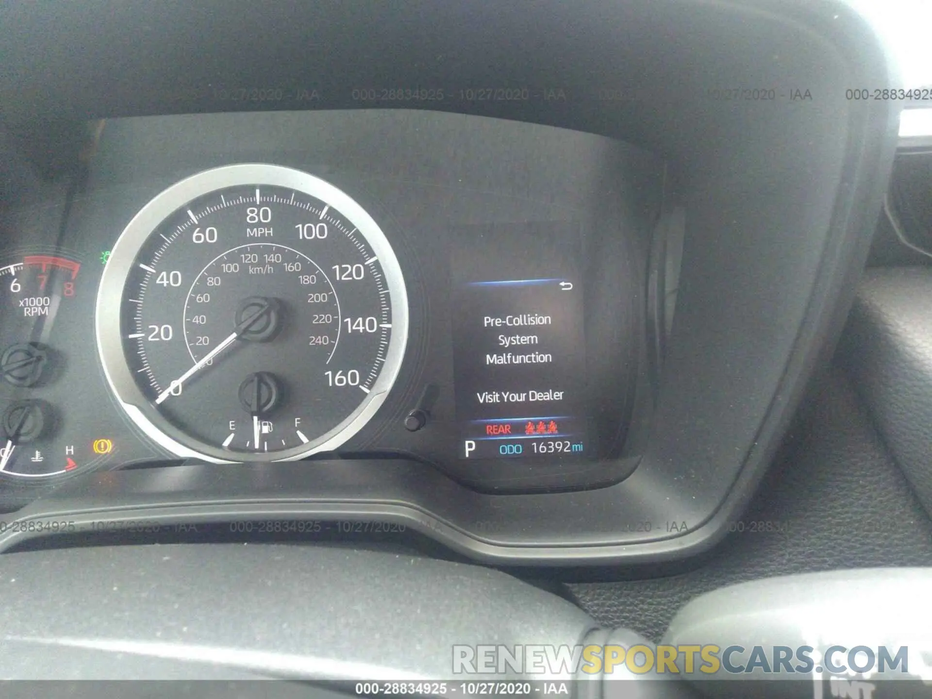 7 fotografías del automóvil dañado JTDEPRAE5LJ103364 TOYOTA COROLLA 2020