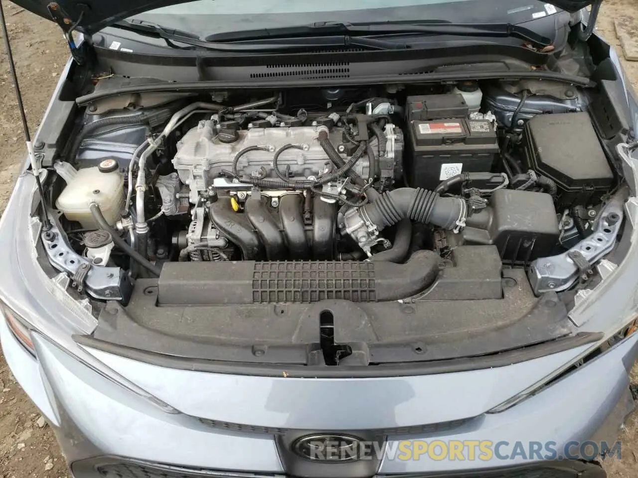 7 fotografías del automóvil dañado JTDEPRAE5LJ103607 TOYOTA COROLLA 2020