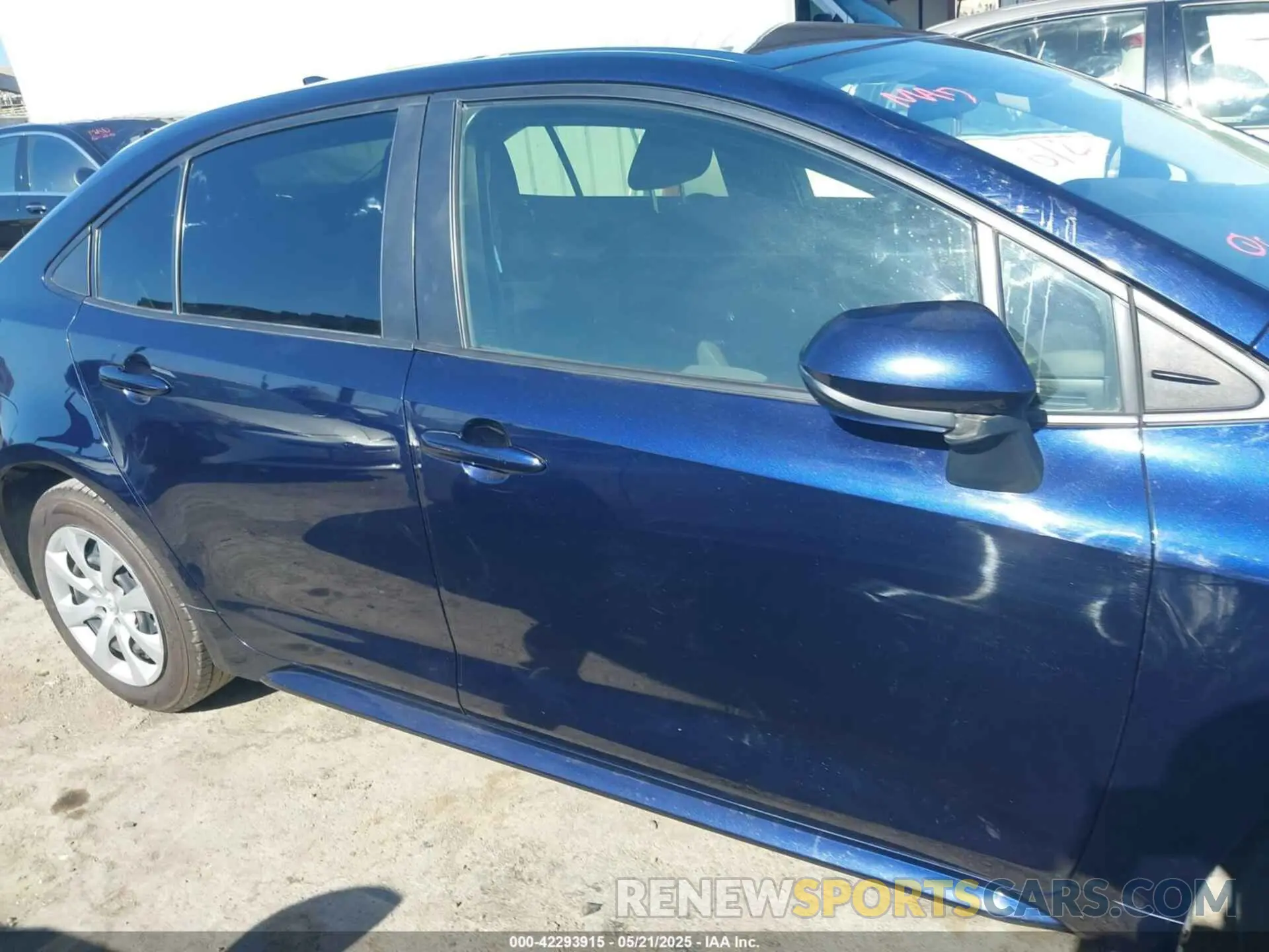 13 fotografías del automóvil dañado JTDEPRAE5LJ106605 TOYOTA COROLLA 2020