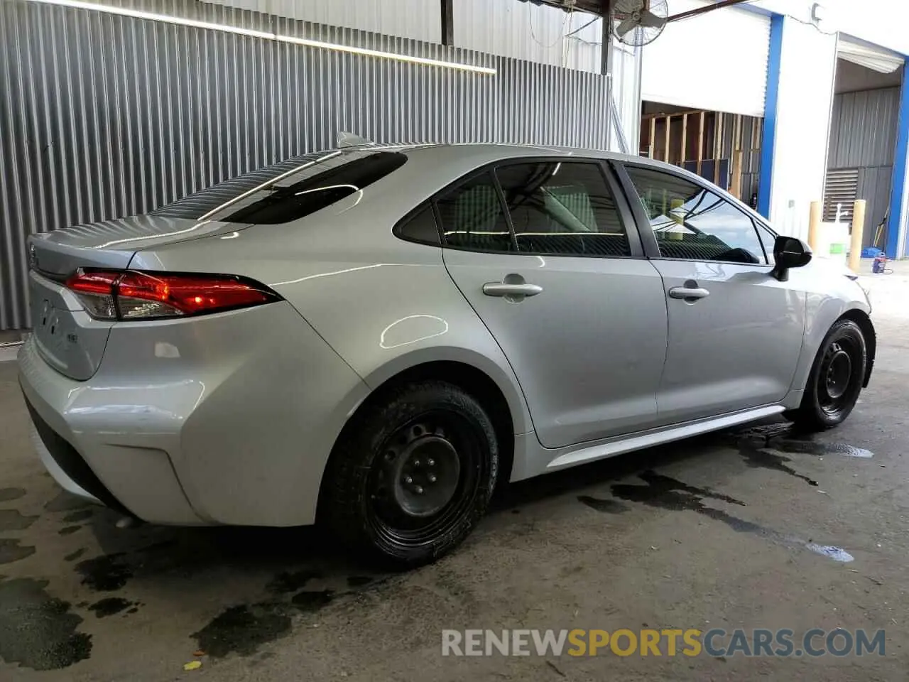 3 fotografías del automóvil dañado JTDEPRAE5LJ113019 TOYOTA COROLLA 2020