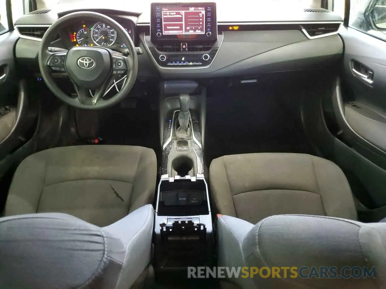 8 fotografías del automóvil dañado JTDEPRAE5LJ113019 TOYOTA COROLLA 2020