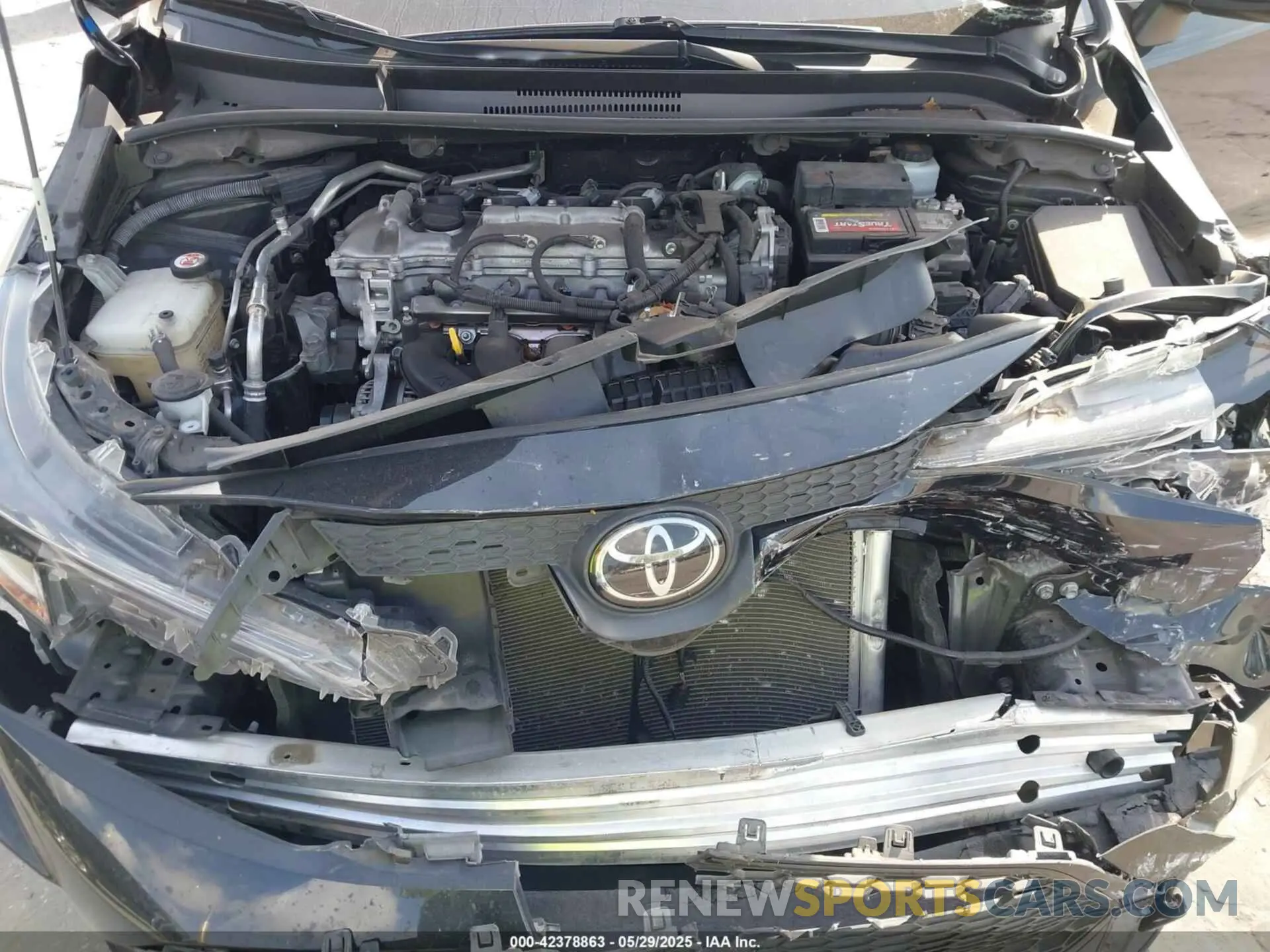 10 fotografías del automóvil dañado JTDEPRAE5LJ113652 TOYOTA COROLLA 2020