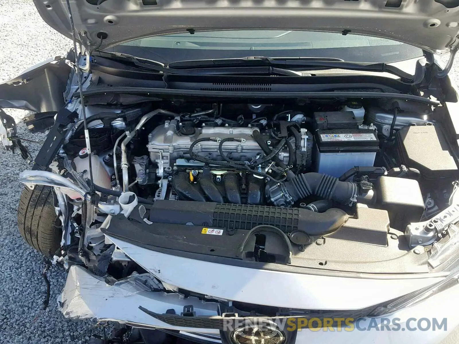 7 fotografías del automóvil dañado JTDEPRAE6LJ003922 TOYOTA COROLLA 2020