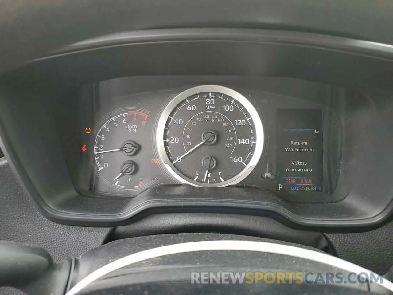 9 fotografías del automóvil dañado JTDEPRAE6LJ011258 TOYOTA COROLLA 2020