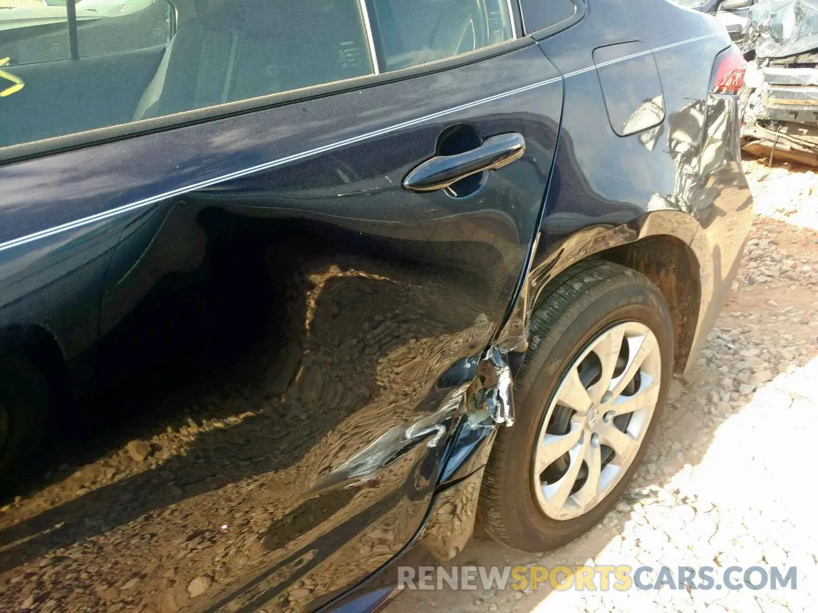 9 fotografías del automóvil dañado JTDEPRAE6LJ011499 TOYOTA COROLLA 2020