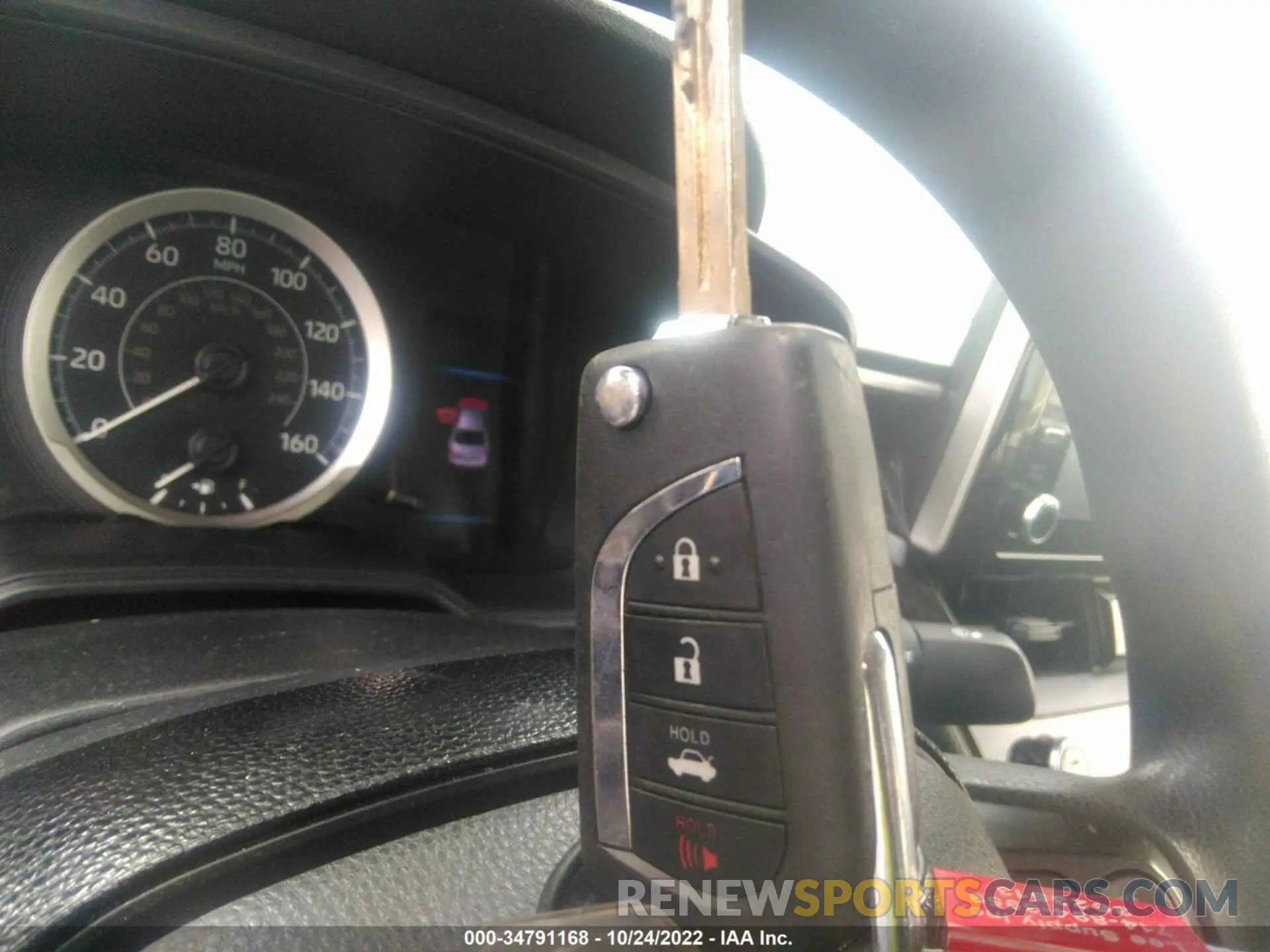 11 fotografías del automóvil dañado JTDEPRAE6LJ021515 TOYOTA COROLLA 2020