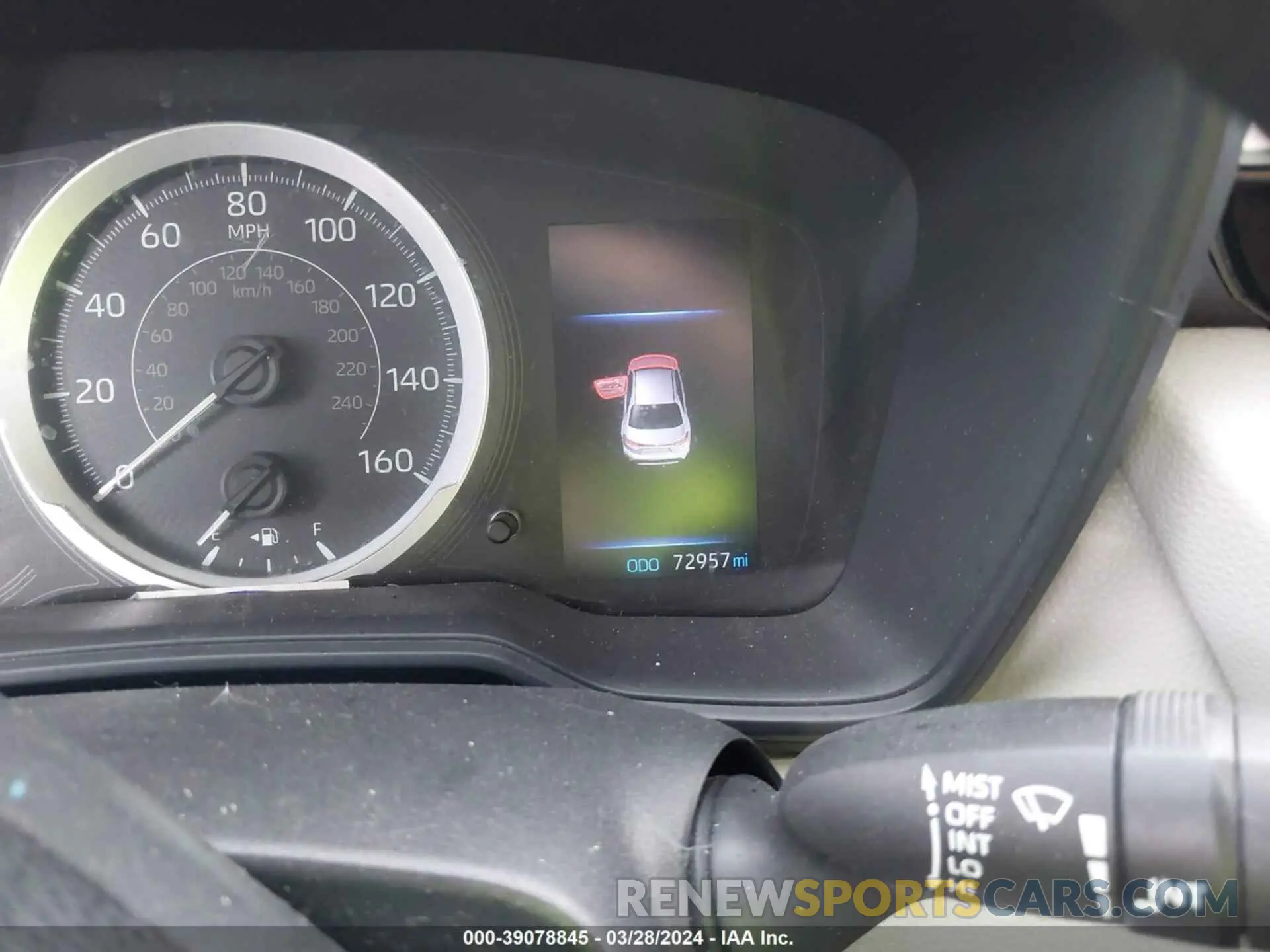 7 fotografías del automóvil dañado JTDEPRAE6LJ023040 TOYOTA COROLLA 2020