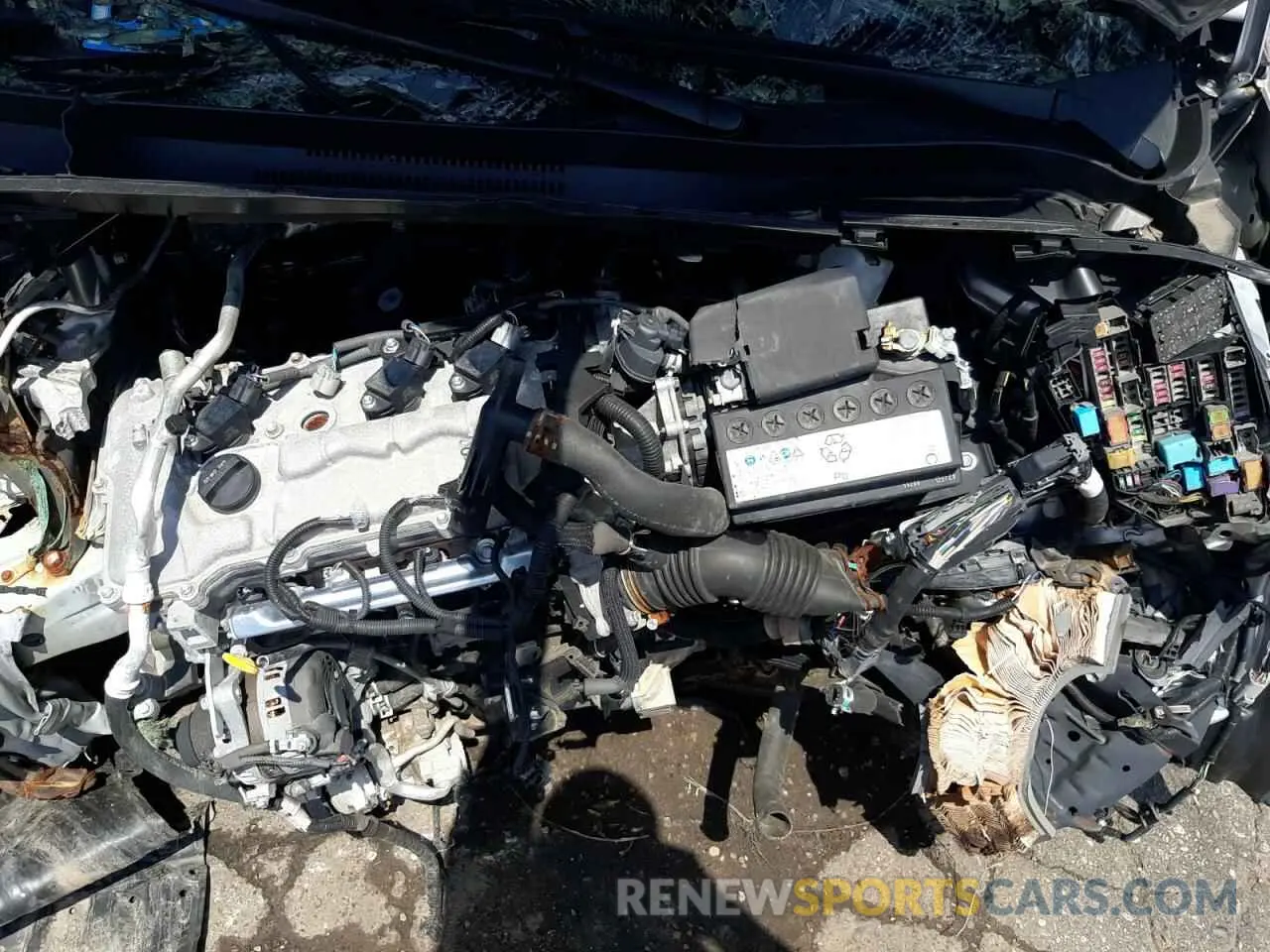 7 fotografías del automóvil dañado JTDEPRAE6LJ027735 TOYOTA COROLLA 2020