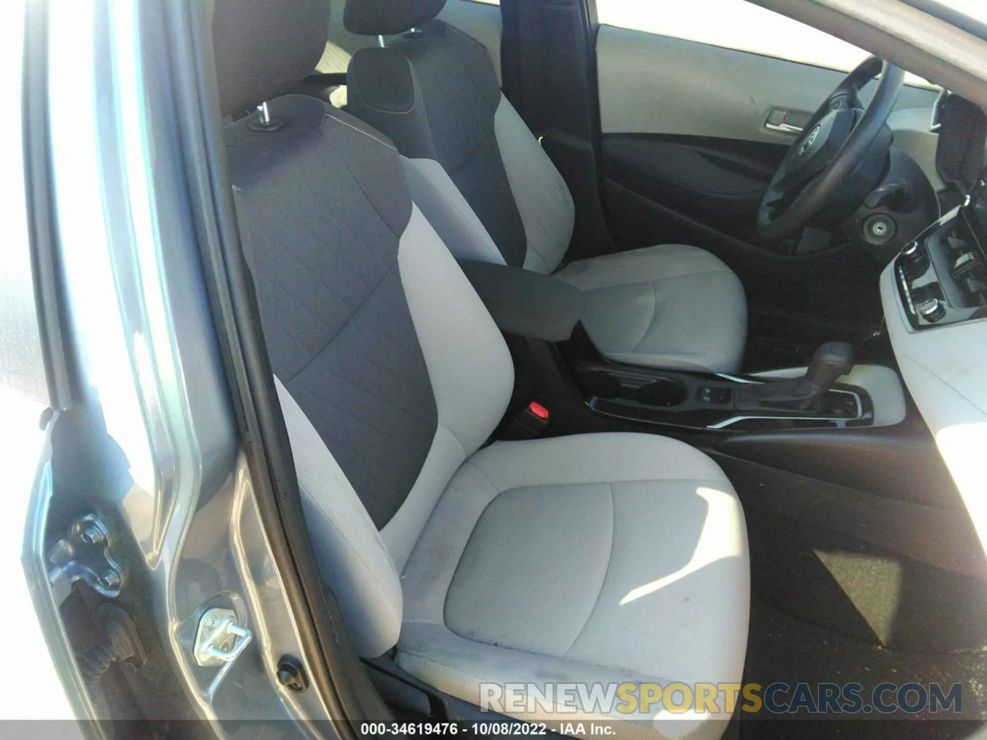 5 fotografías del automóvil dañado JTDEPRAE6LJ032093 TOYOTA COROLLA 2020