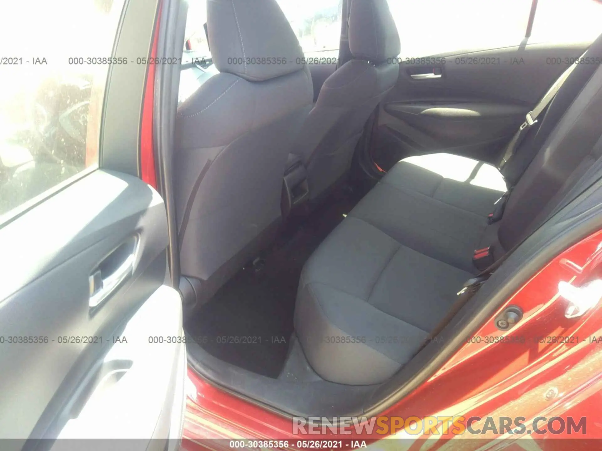 8 fotografías del automóvil dañado JTDEPRAE6LJ032417 TOYOTA COROLLA 2020