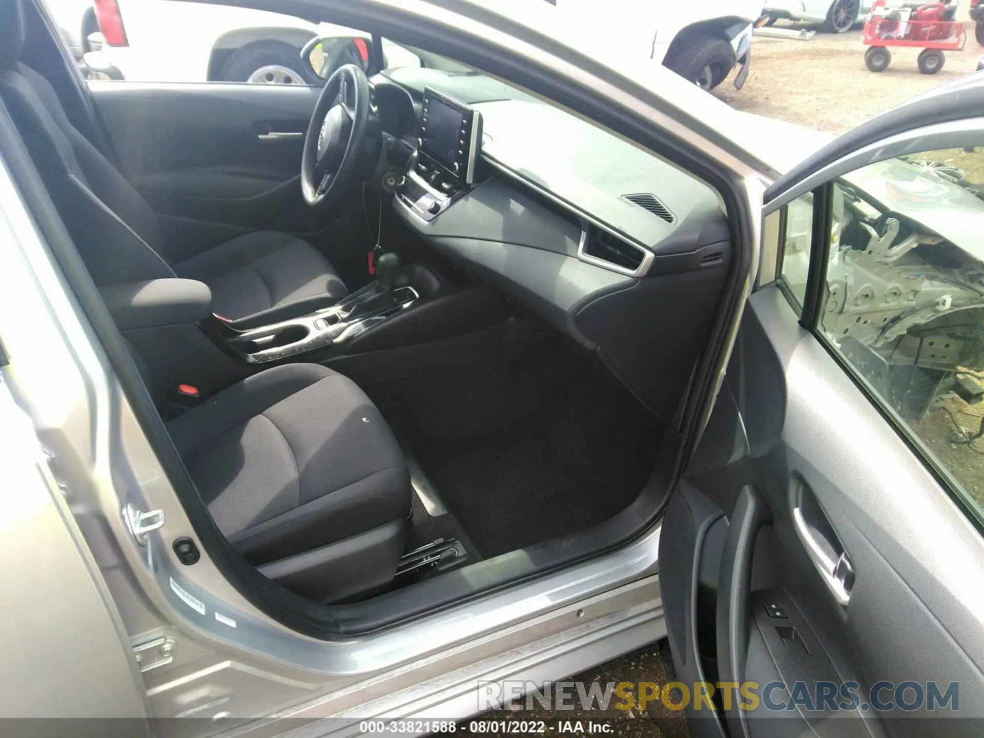 5 fotografías del automóvil dañado JTDEPRAE6LJ039920 TOYOTA COROLLA 2020
