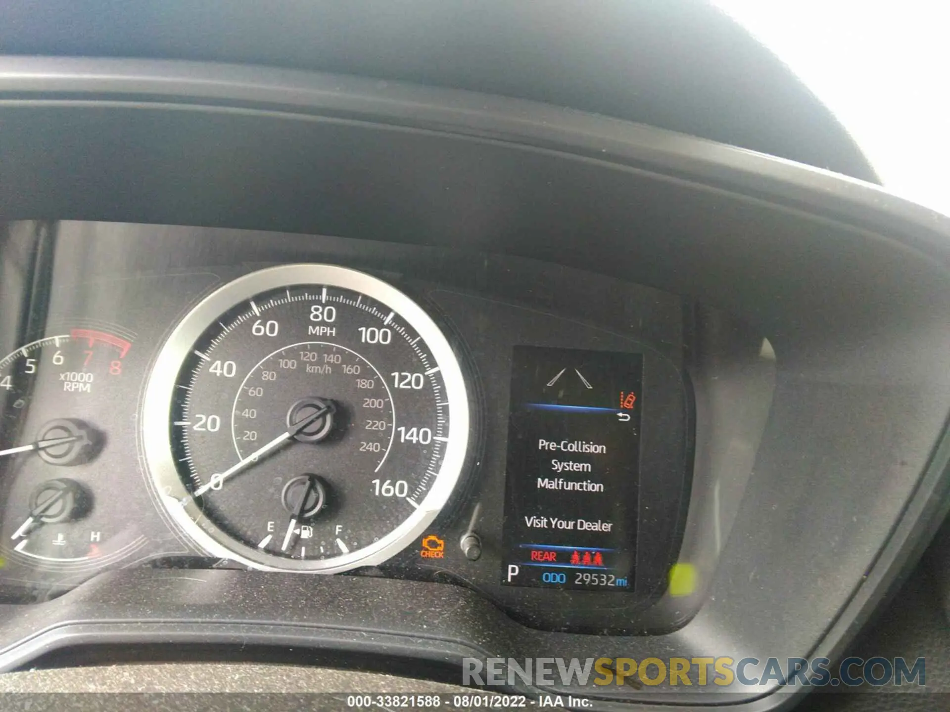 7 fotografías del automóvil dañado JTDEPRAE6LJ039920 TOYOTA COROLLA 2020