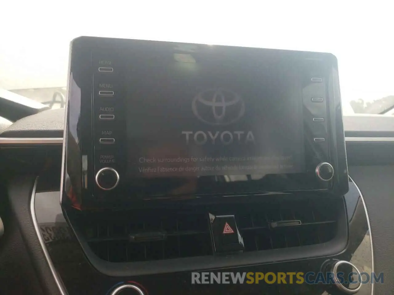 9 fotografías del automóvil dañado JTDEPRAE6LJ040419 TOYOTA COROLLA 2020