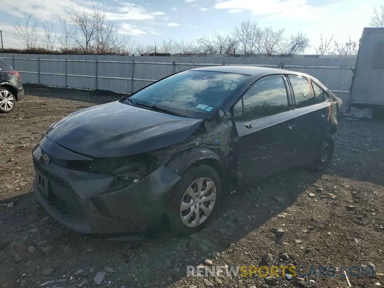 1 fotografías del automóvil dañado JTDEPRAE6LJ044096 TOYOTA COROLLA 2020