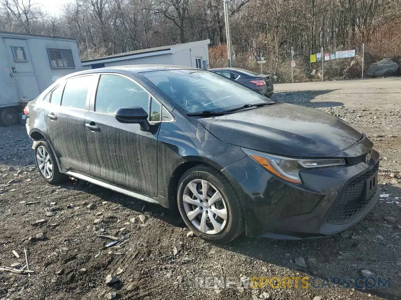 4 fotografías del automóvil dañado JTDEPRAE6LJ044096 TOYOTA COROLLA 2020