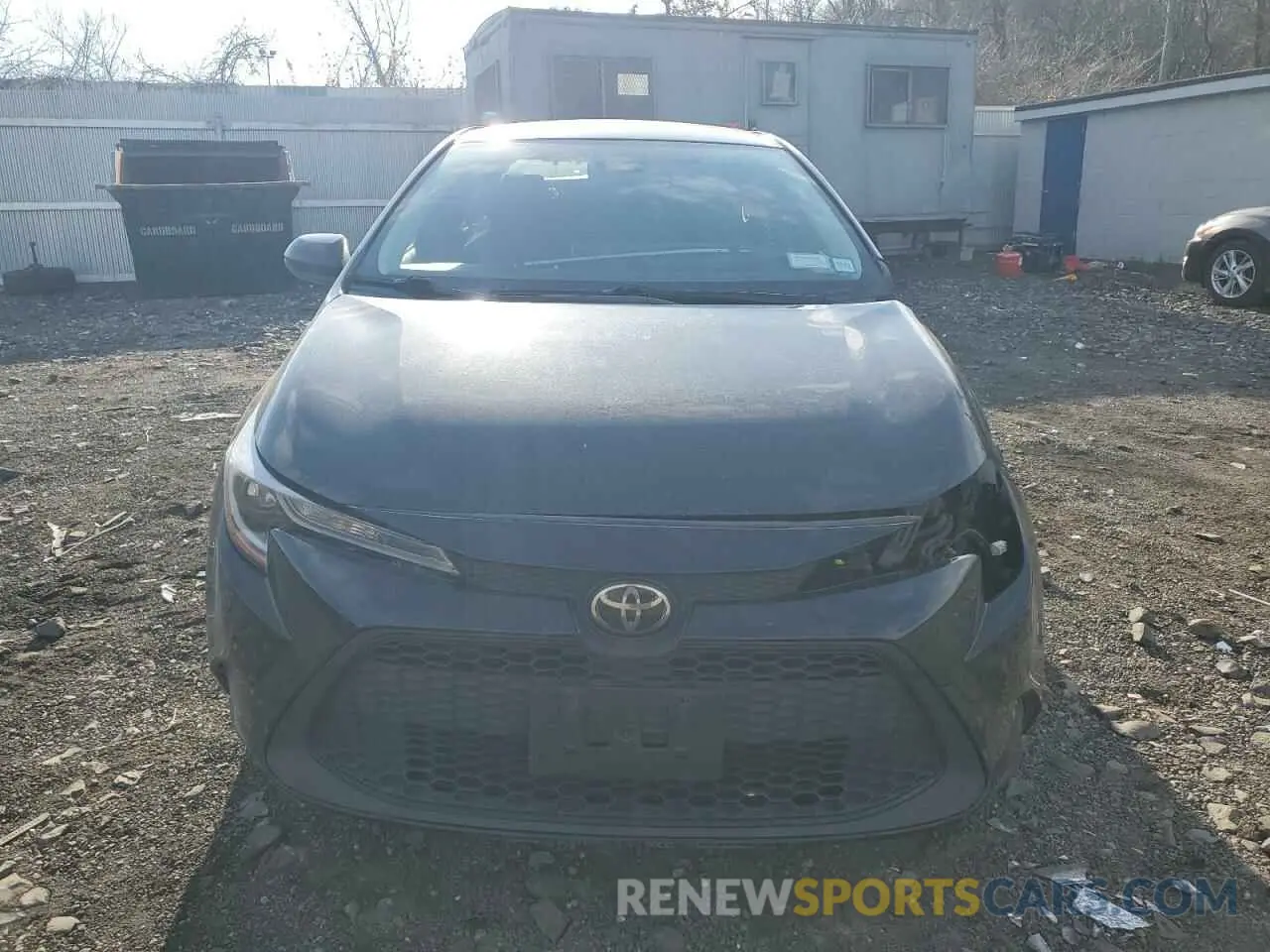 5 fotografías del automóvil dañado JTDEPRAE6LJ044096 TOYOTA COROLLA 2020