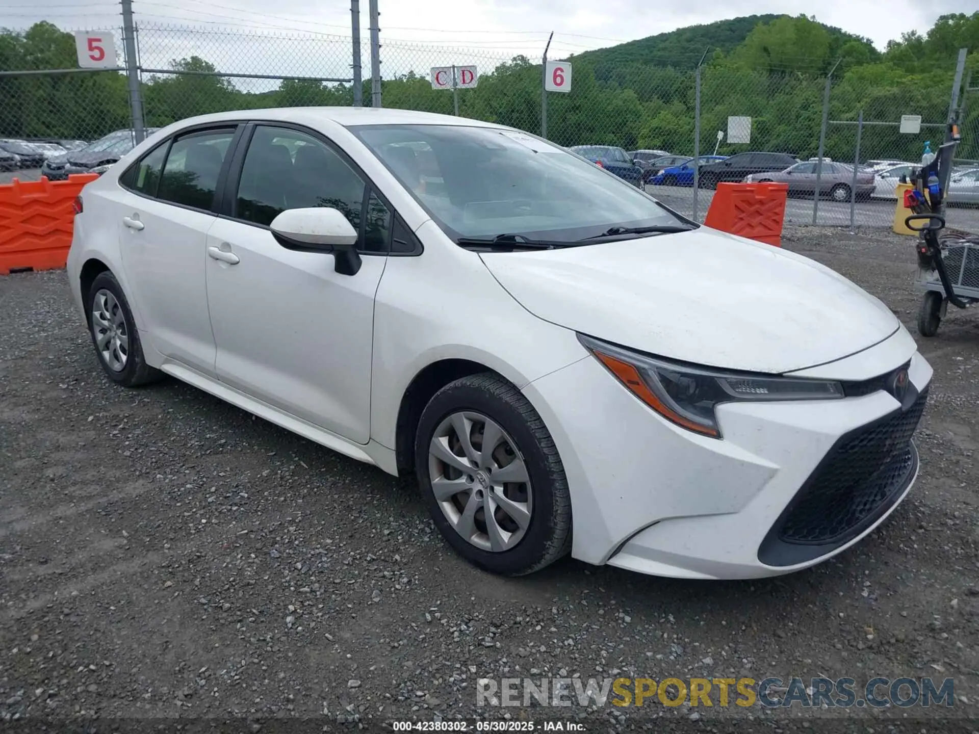 1 fotografías del automóvil dañado JTDEPRAE6LJ046141 TOYOTA COROLLA 2020