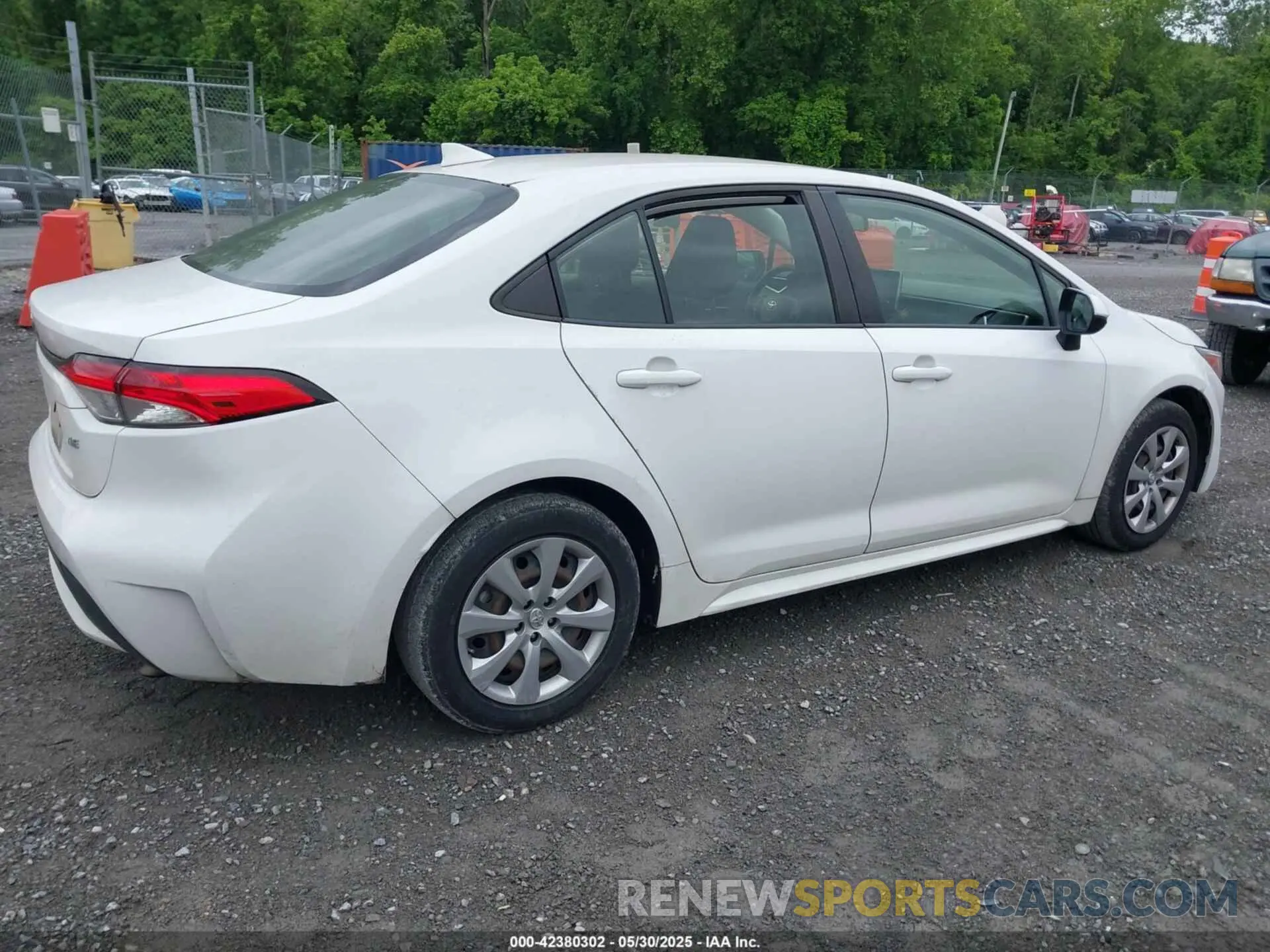 4 fotografías del automóvil dañado JTDEPRAE6LJ046141 TOYOTA COROLLA 2020