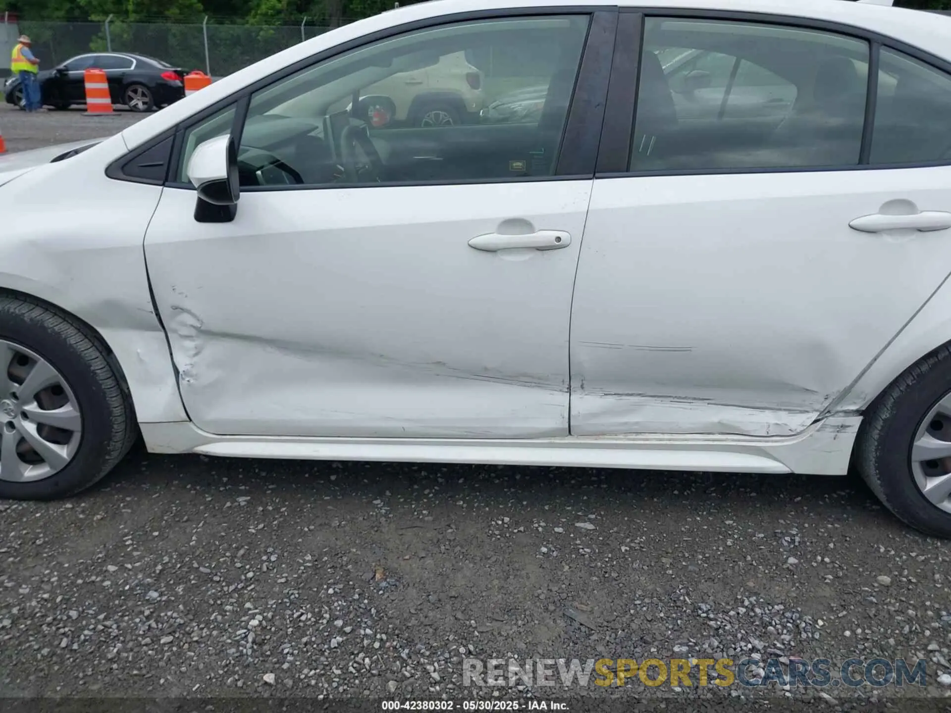 6 fotografías del automóvil dañado JTDEPRAE6LJ046141 TOYOTA COROLLA 2020