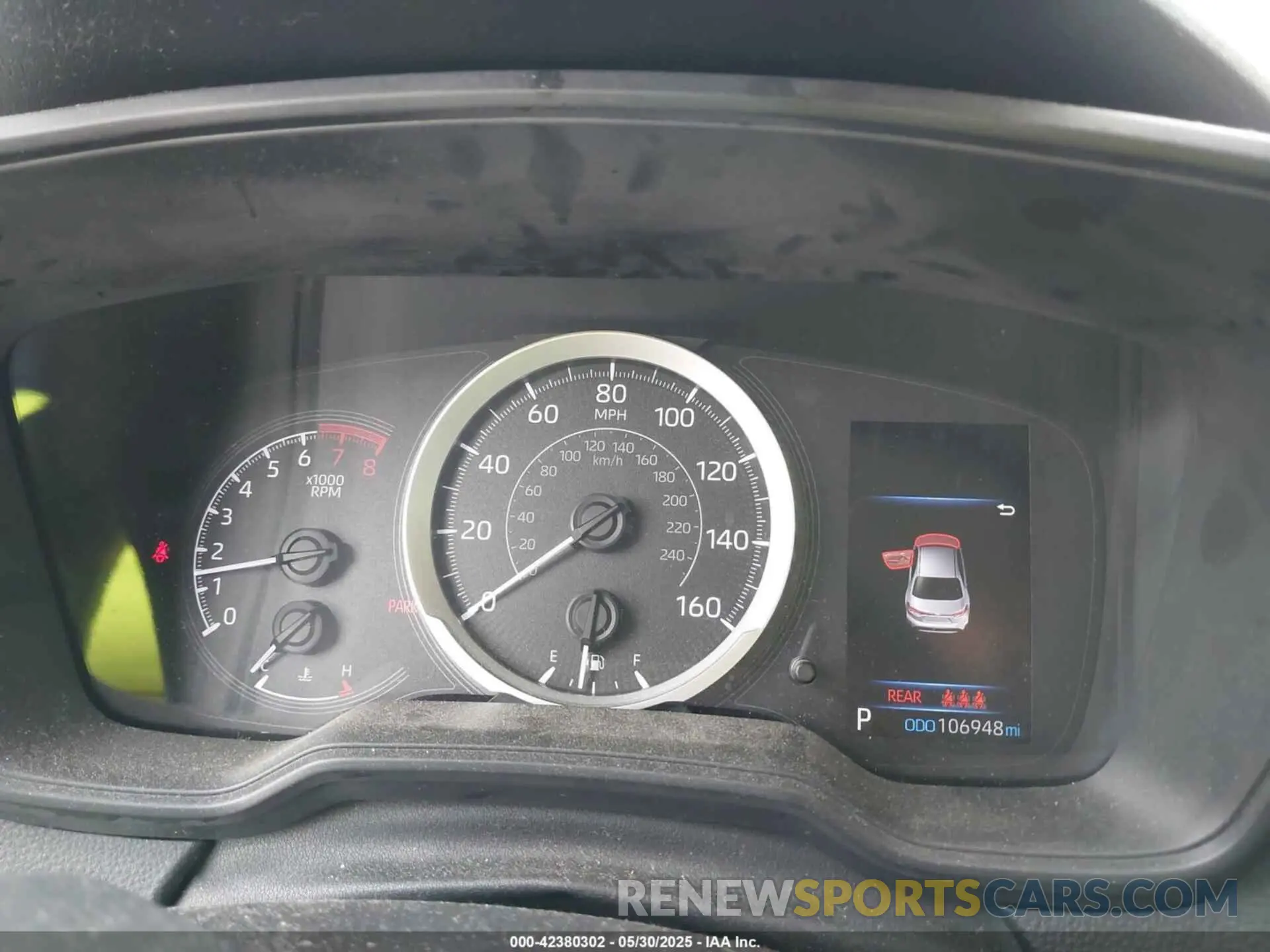7 fotografías del automóvil dañado JTDEPRAE6LJ046141 TOYOTA COROLLA 2020