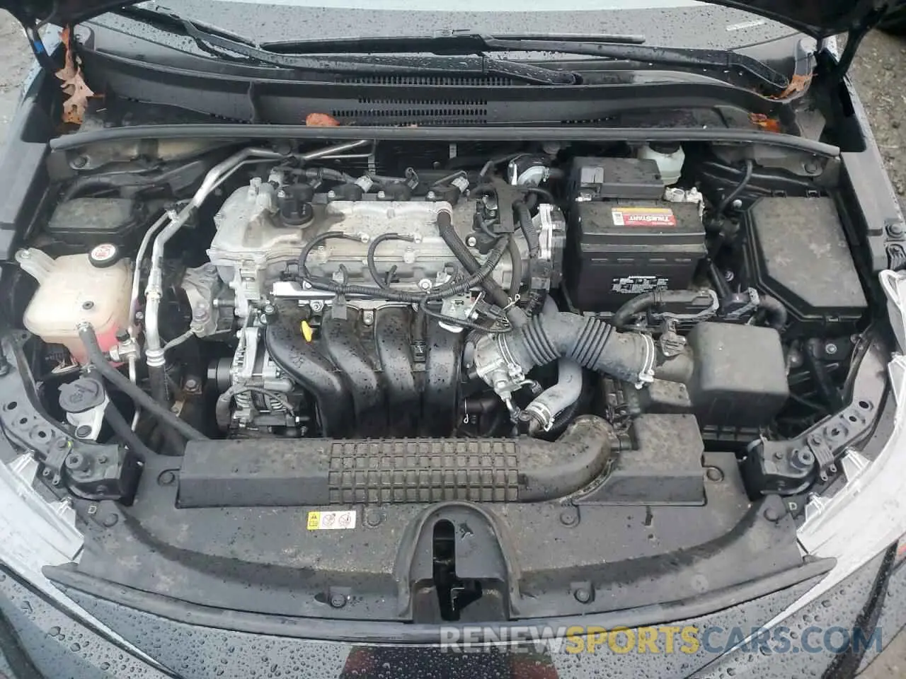11 fotografías del automóvil dañado JTDEPRAE6LJ056412 TOYOTA COROLLA 2020