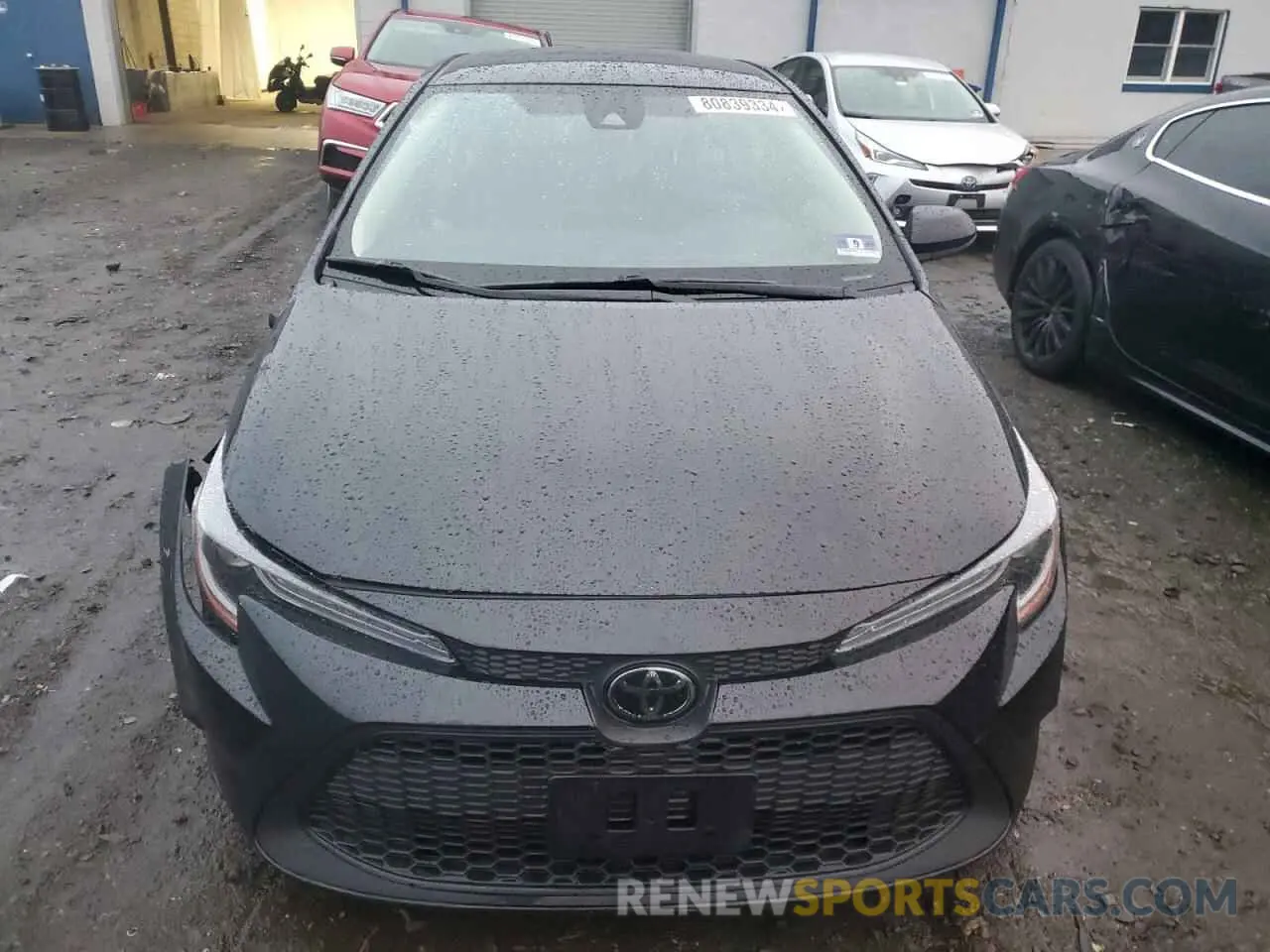 5 fotografías del automóvil dañado JTDEPRAE6LJ056412 TOYOTA COROLLA 2020