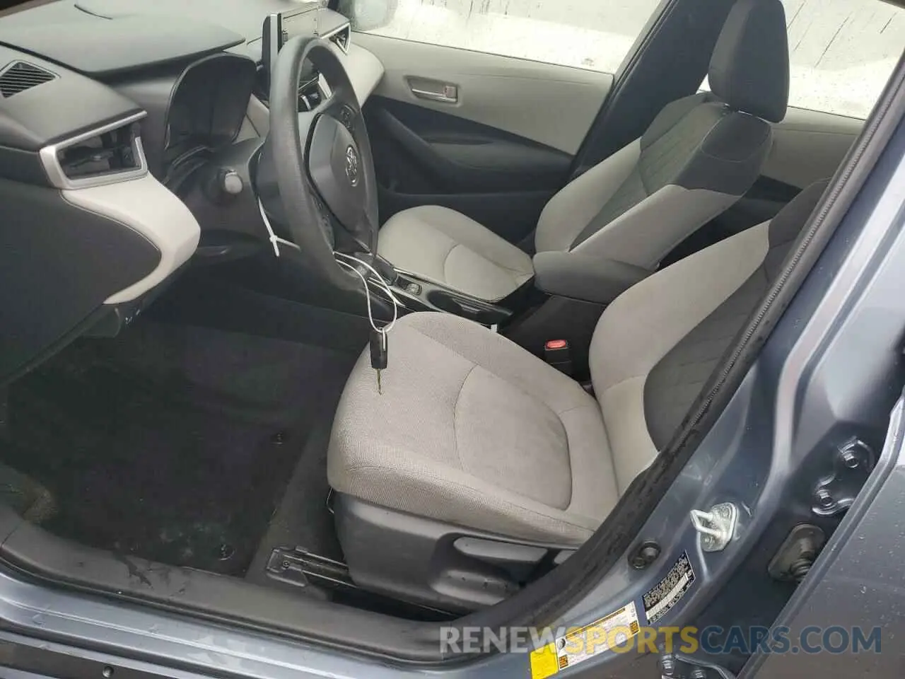 7 fotografías del automóvil dañado JTDEPRAE6LJ056524 TOYOTA COROLLA 2020