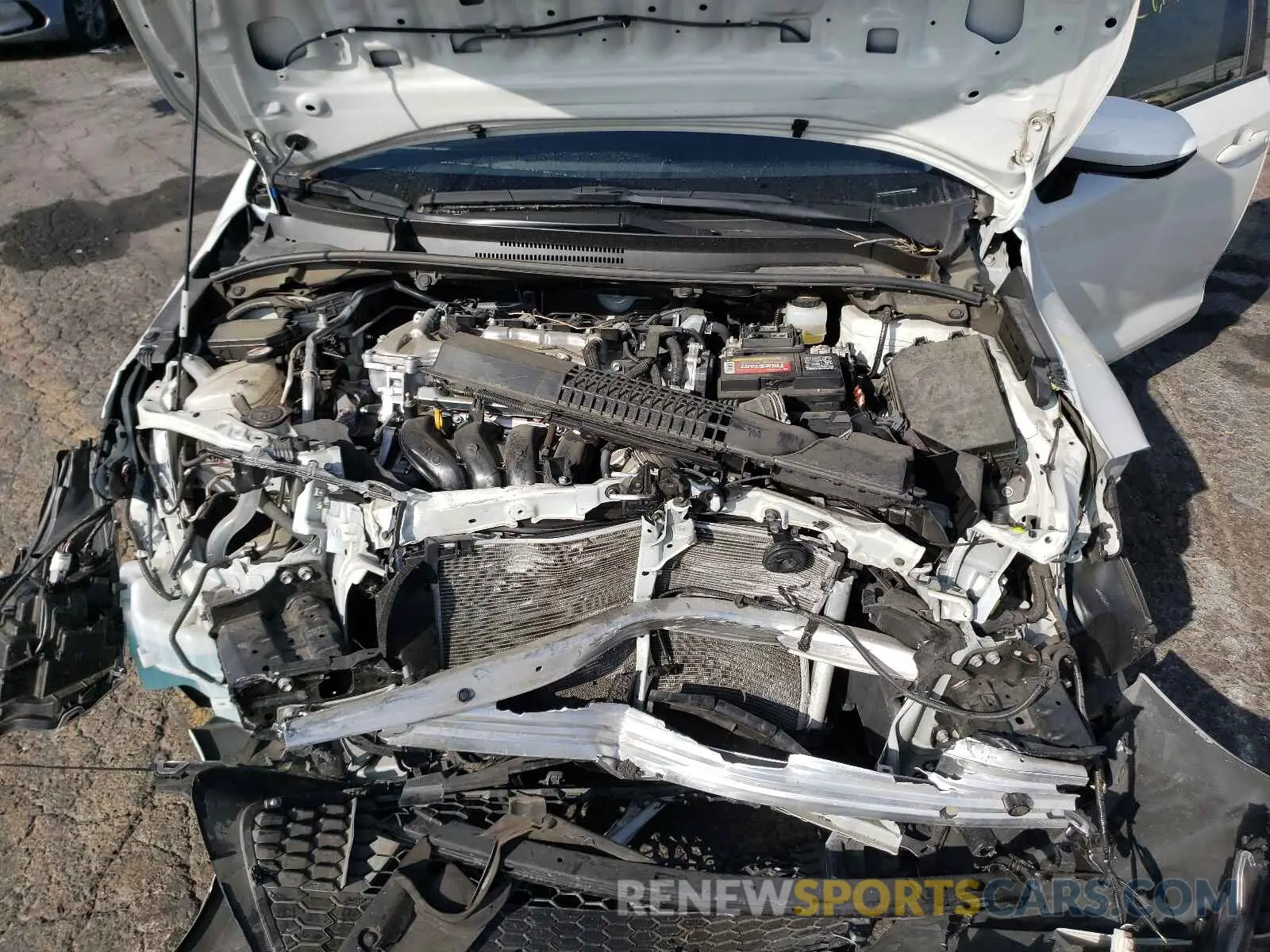 7 fotografías del automóvil dañado JTDEPRAE6LJ056698 TOYOTA COROLLA 2020