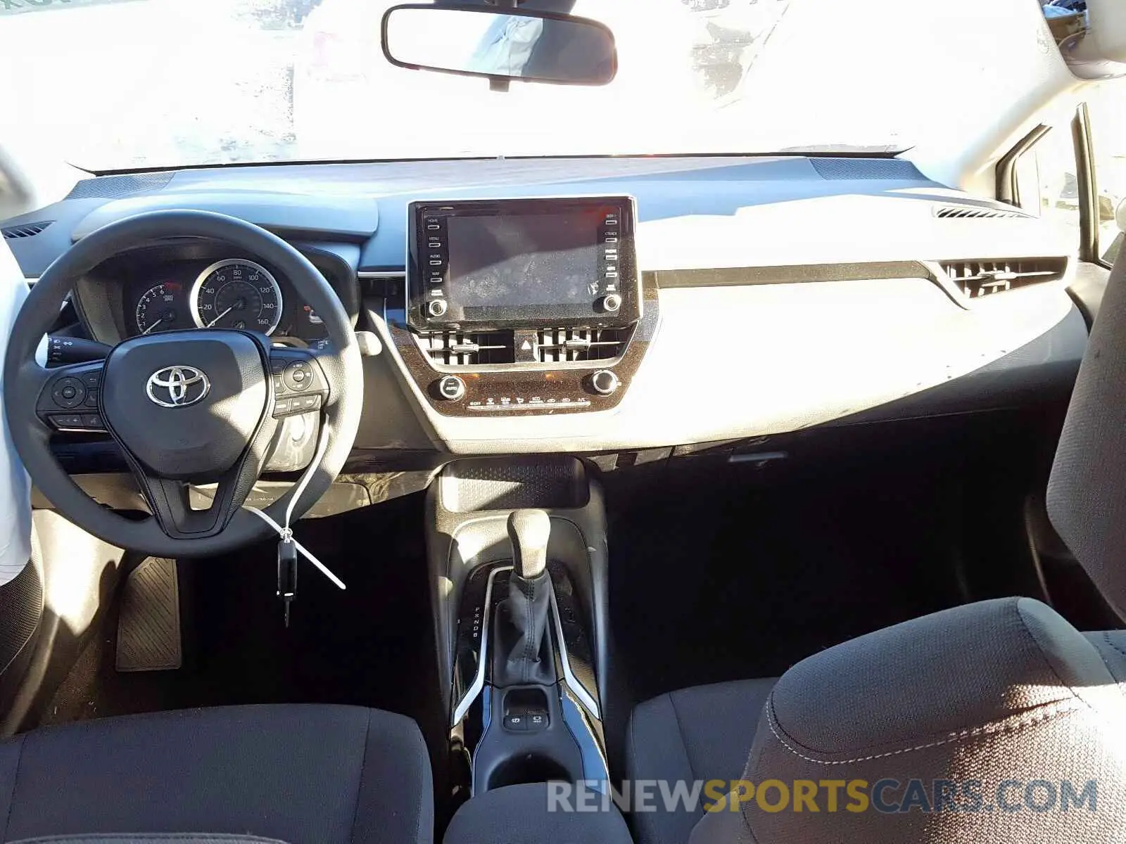 10 fotografías del automóvil dañado JTDEPRAE6LJ059097 TOYOTA COROLLA 2020