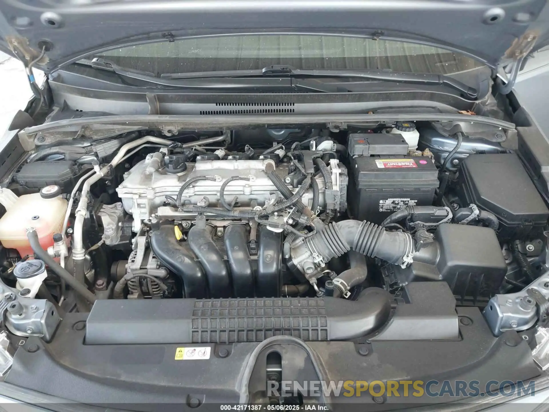 10 fotografías del automóvil dañado JTDEPRAE6LJ065241 TOYOTA COROLLA 2020
