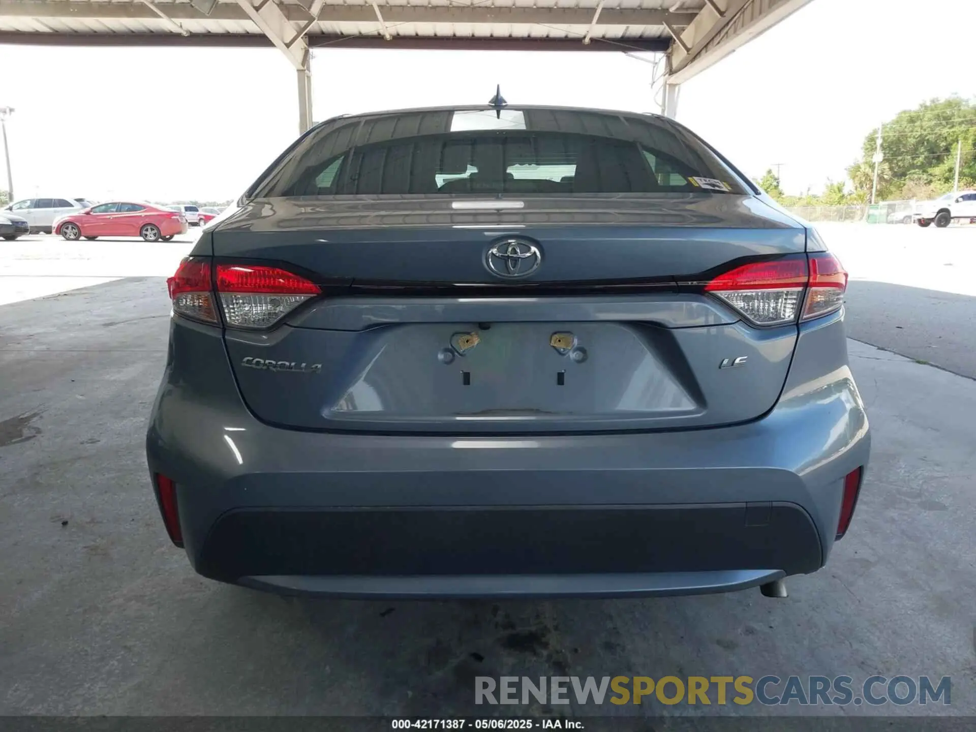 16 fotografías del automóvil dañado JTDEPRAE6LJ065241 TOYOTA COROLLA 2020