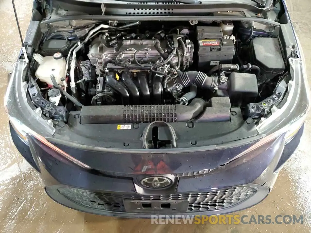 11 fotografías del automóvil dañado JTDEPRAE6LJ065708 TOYOTA COROLLA 2020