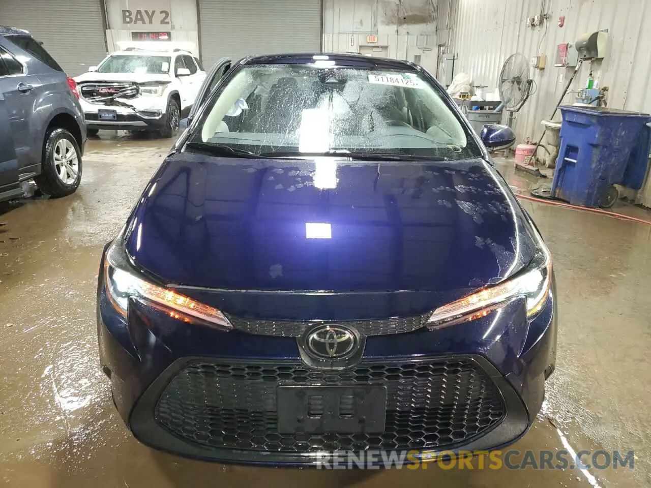 5 fotografías del automóvil dañado JTDEPRAE6LJ065708 TOYOTA COROLLA 2020