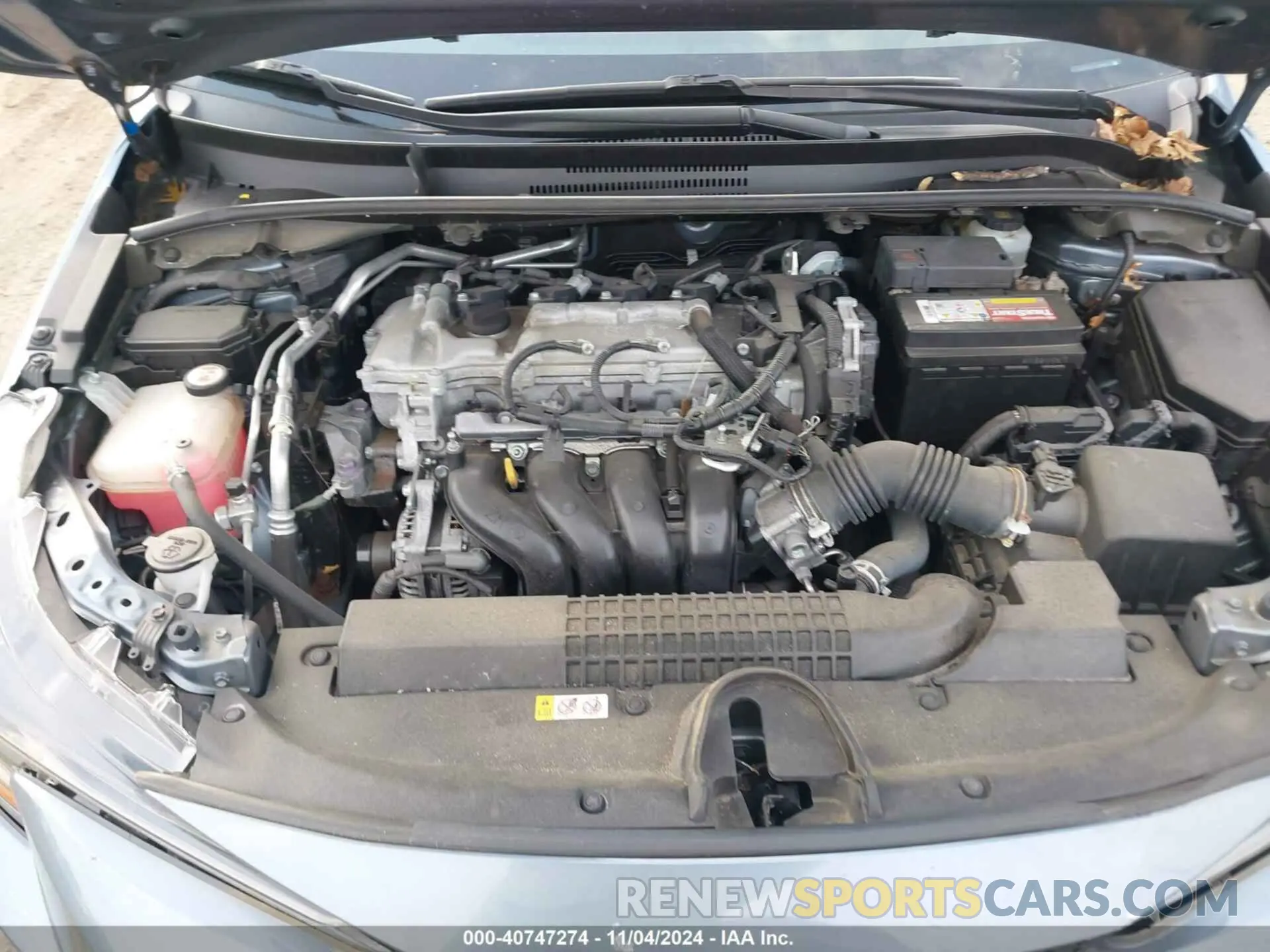 10 fotografías del automóvil dañado JTDEPRAE6LJ066275 TOYOTA COROLLA 2020