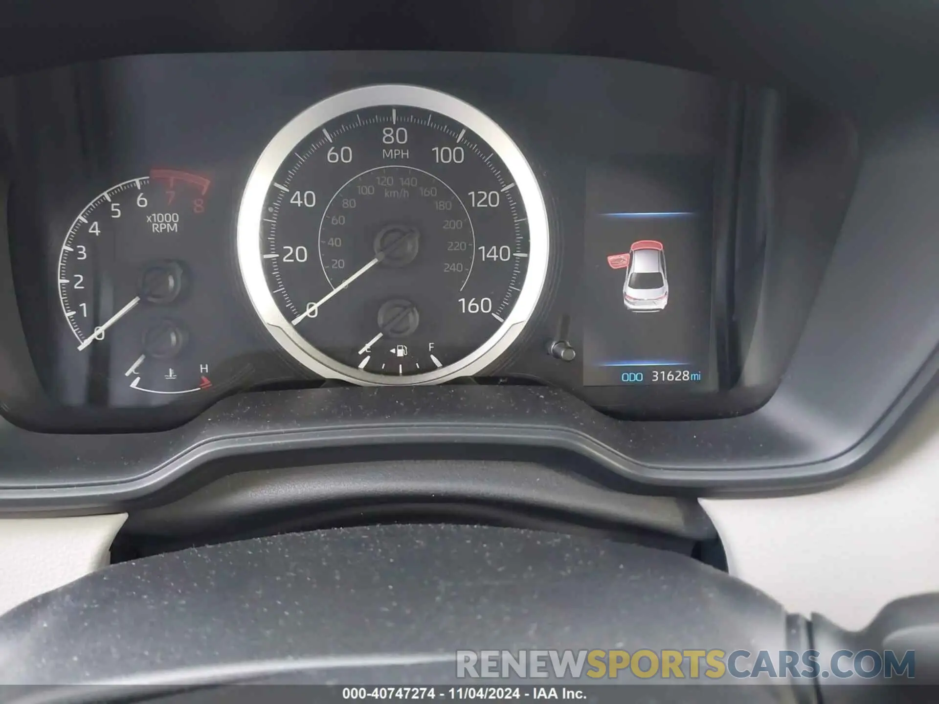 7 fotografías del automóvil dañado JTDEPRAE6LJ066275 TOYOTA COROLLA 2020