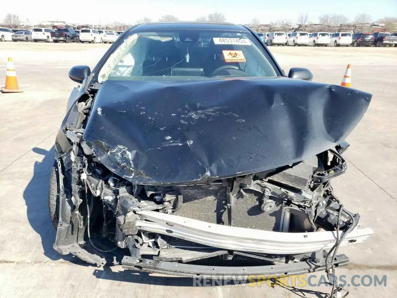 5 fotografías del automóvil dañado JTDEPRAE6LJ066857 TOYOTA COROLLA 2020