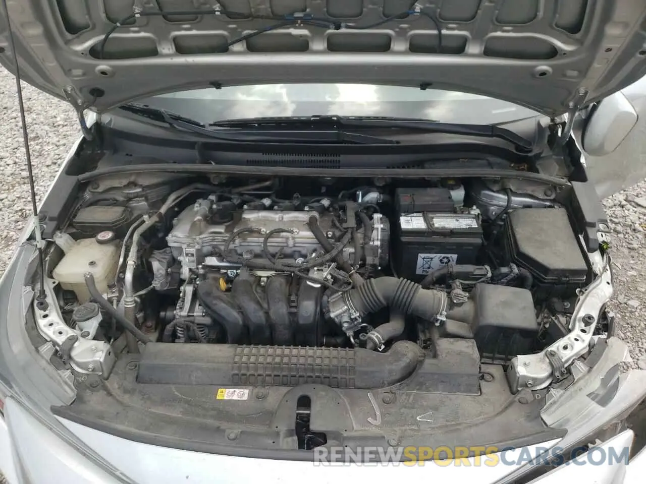 7 fotografías del automóvil dañado JTDEPRAE6LJ074764 TOYOTA COROLLA 2020