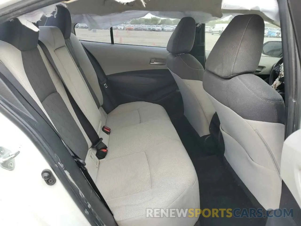 10 fotografías del automóvil dañado JTDEPRAE6LJ078720 TOYOTA COROLLA 2020