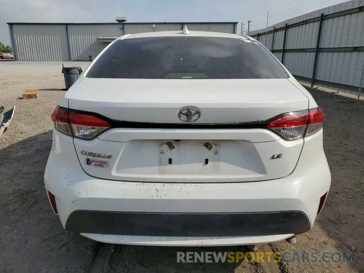 6 fotografías del automóvil dañado JTDEPRAE6LJ078720 TOYOTA COROLLA 2020