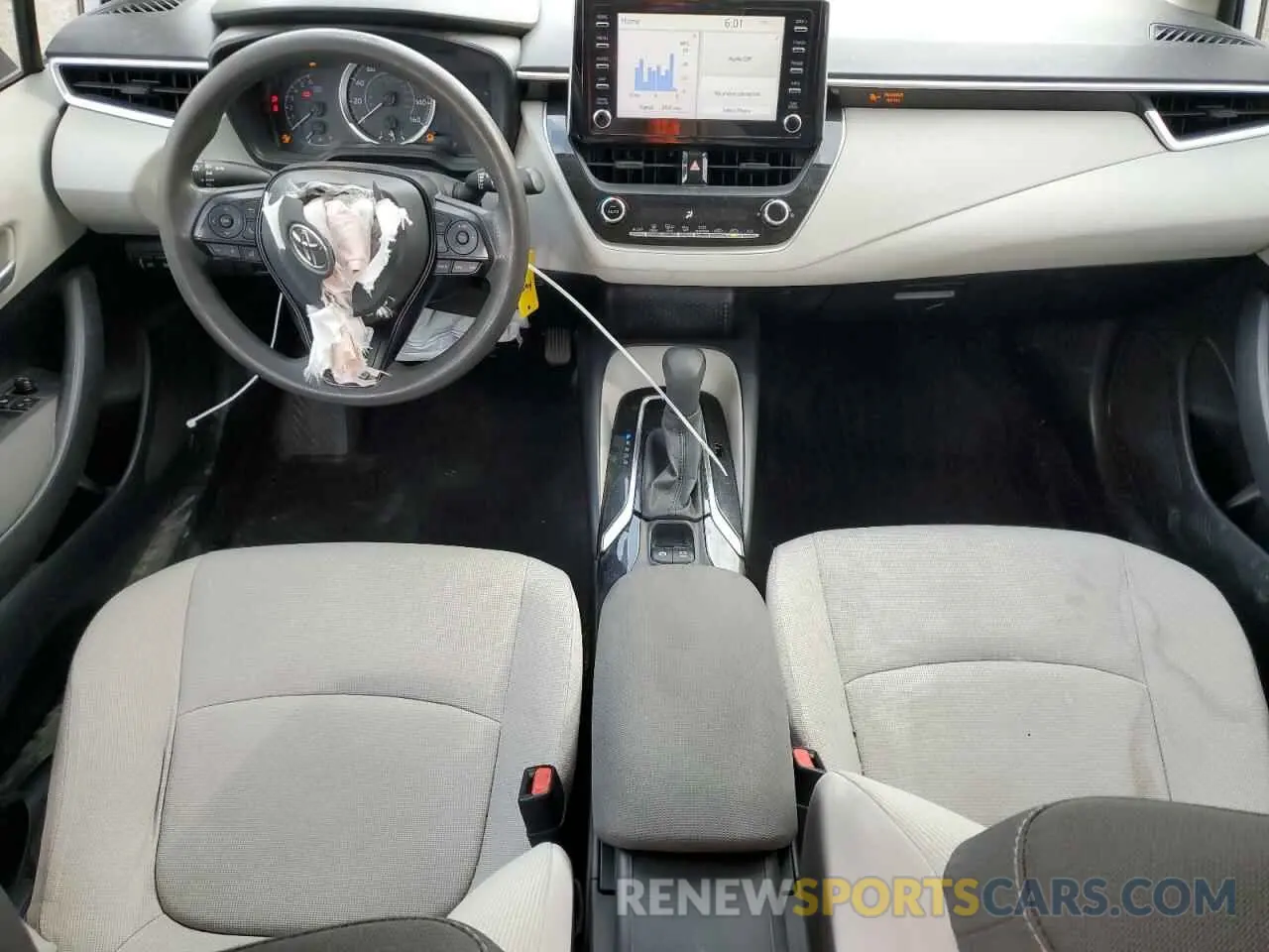 8 fotografías del automóvil dañado JTDEPRAE6LJ078720 TOYOTA COROLLA 2020