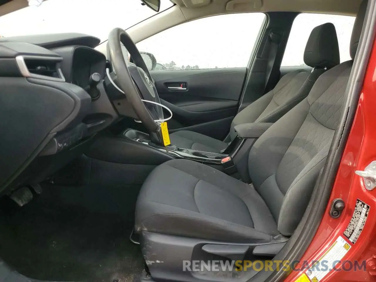 7 fotografías del automóvil dañado JTDEPRAE6LJ079205 TOYOTA COROLLA 2020